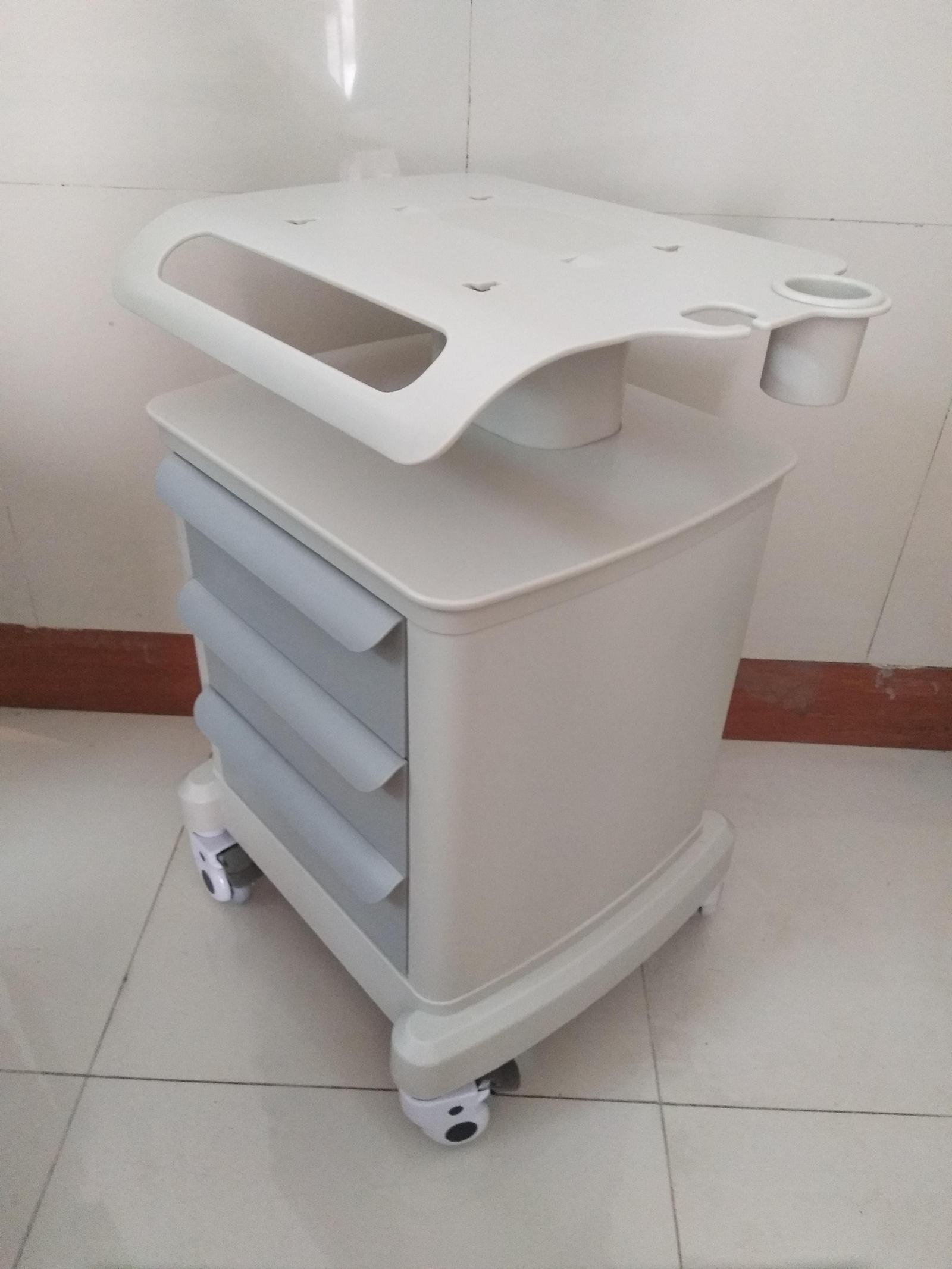 台式美容仪器推车小汽泡置物架超声刀底座三层