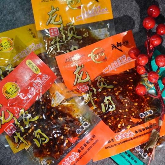 四川特产胡一刀龙须牛肉500g麻辣/烧烤/五香香辣泡椒