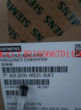 议价6SL3210-1KE21-3UF1G120C 5.5KW3AC380-480V变频器现货￥