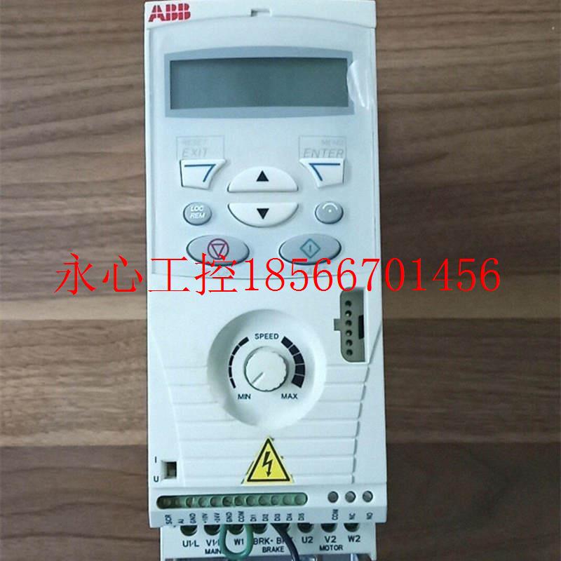 议价ACS55-01E-01A4-2全新ABB 0.18KW单相输入三相输出变频器20¥