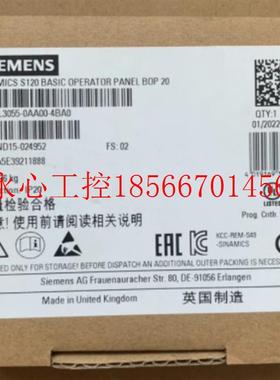 议价变频器面板原装 6SL3055-0AA00-4BA0  全新￥