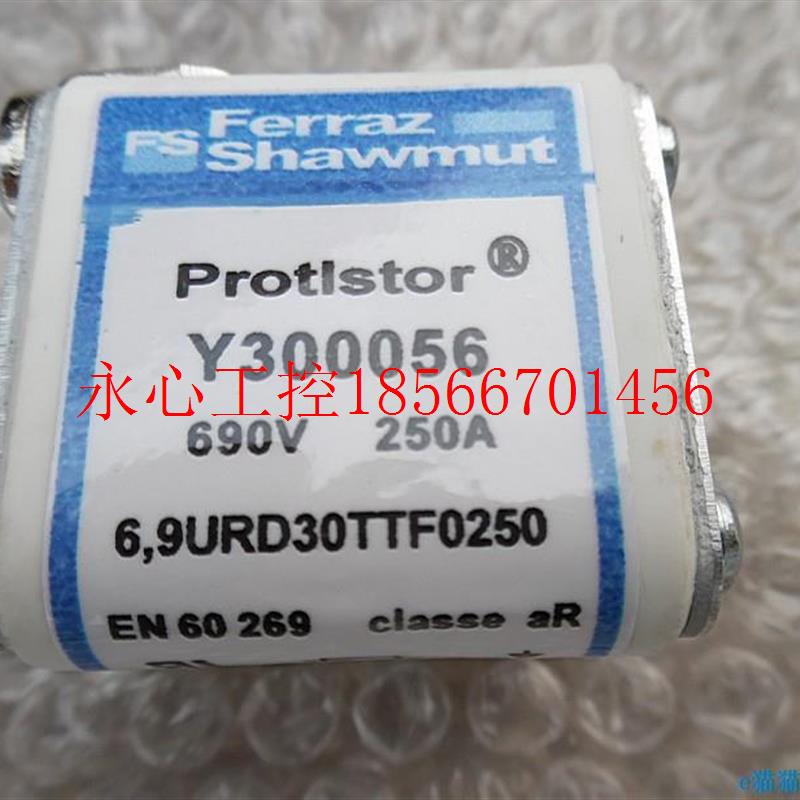 议价e09rraz熔断器Y30056 250FA 690V 6,UREGOD30TTF0250 aR￥