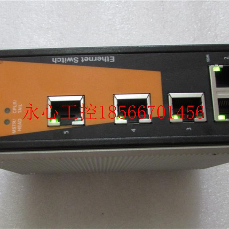 议价魏德米勒 IE-SW-VL05M-5TX 有3台 通电24V￥
