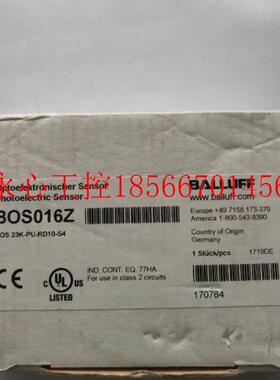 议价全新原装巴鲁夫 BOS016Z BOS 23K-PU-RD10-S4￥