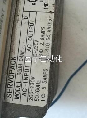 a安川伺服驱动SGDH-04AE 整机 cpu板 主板 电源板 SGDH-CA04询价