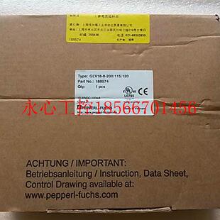 议价原装 正品 进口倍加福/P+F光电开关 GLV18-8-200/115/120￥