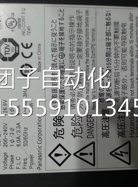 松下5伺服驱动拆器 CDDT35M2003 750W 原装机询价