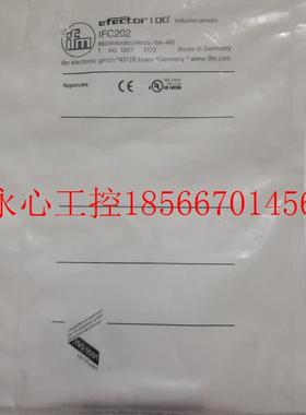 议价全新原装易福门 IFM IFC202 实物拍照 *￥