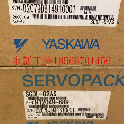 议价SGDL-02AS、SGDL-04SA、SGDL-08AS安川伺服驱动器议价￥