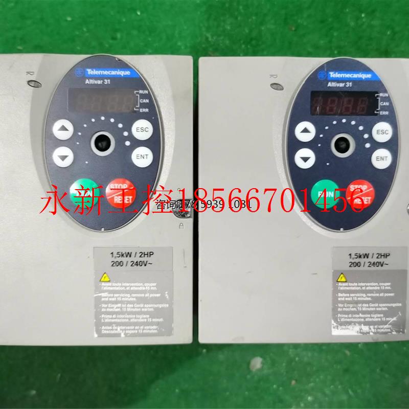 议价拆机施耐德变频器 ATV31HU15M3A 1.5KW 220V现货包好￥