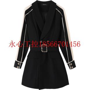 尚中长款 女装 黑￥ 秋季 议价西服上衣英时伦风职外业2021TPV年新款