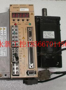 议价原装安川伺服驱动器 SGDM-08ADA+电机SGMAH-08ABA21全套 包￥