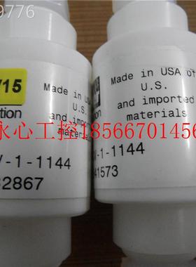 议价美国PA氟RKER 派克eflon特 PFA单向阀龙止回阀 CTV-1-1PARK￥