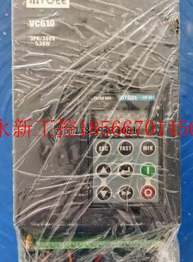 议价二手英沃变频器VC610-4T0055G 380V 5.5KW现货实拍￥