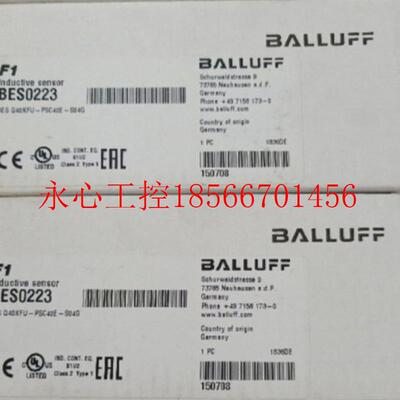 议价现货BES0223原装BALLUFF巴鲁夫接近传感器BES Q40KFU-PSC40￥