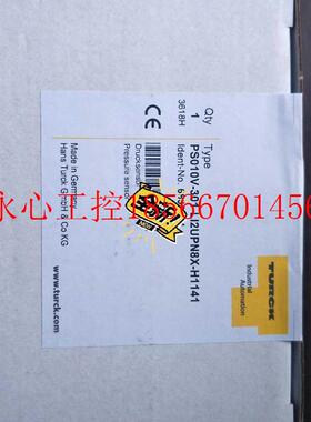 议价全新图XON尔克压力开关PS010V1-P301X-LI2UN8-H114 现货￥