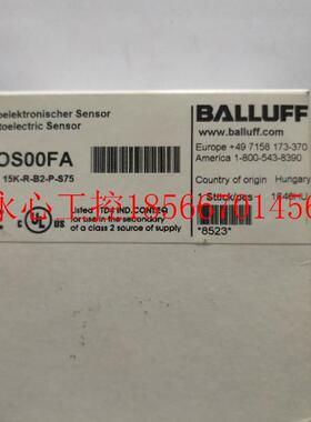 议价全新原装巴鲁夫 BOS00FA BOS 15K-R-B2-P-S75￥