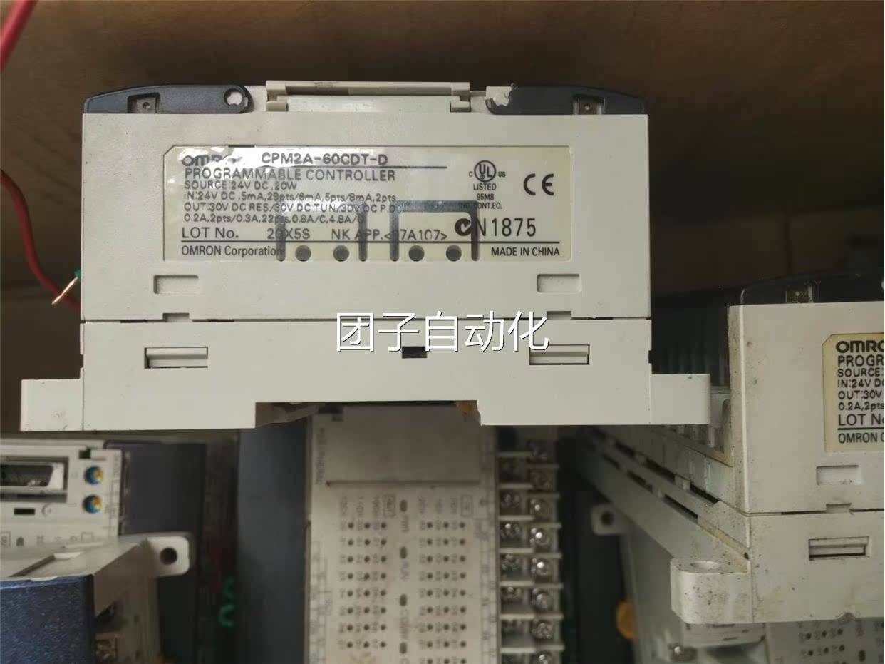 A原装拆机CPM2A-60CDT-D 欧姆龙PLC 功能包好 实物图询价