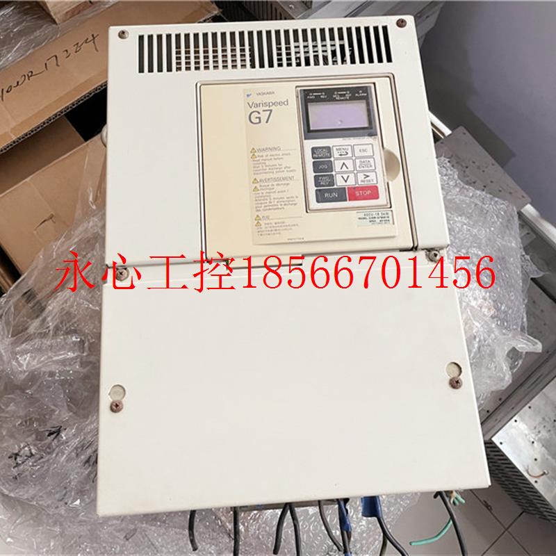 议价安川G7系列变频器CIMR-G7B4018 18.5KW 380V带电机测试包￥