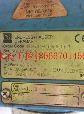 议价E+H恩德斯豪斯原装PMP731-G13P9H11F1现货￥