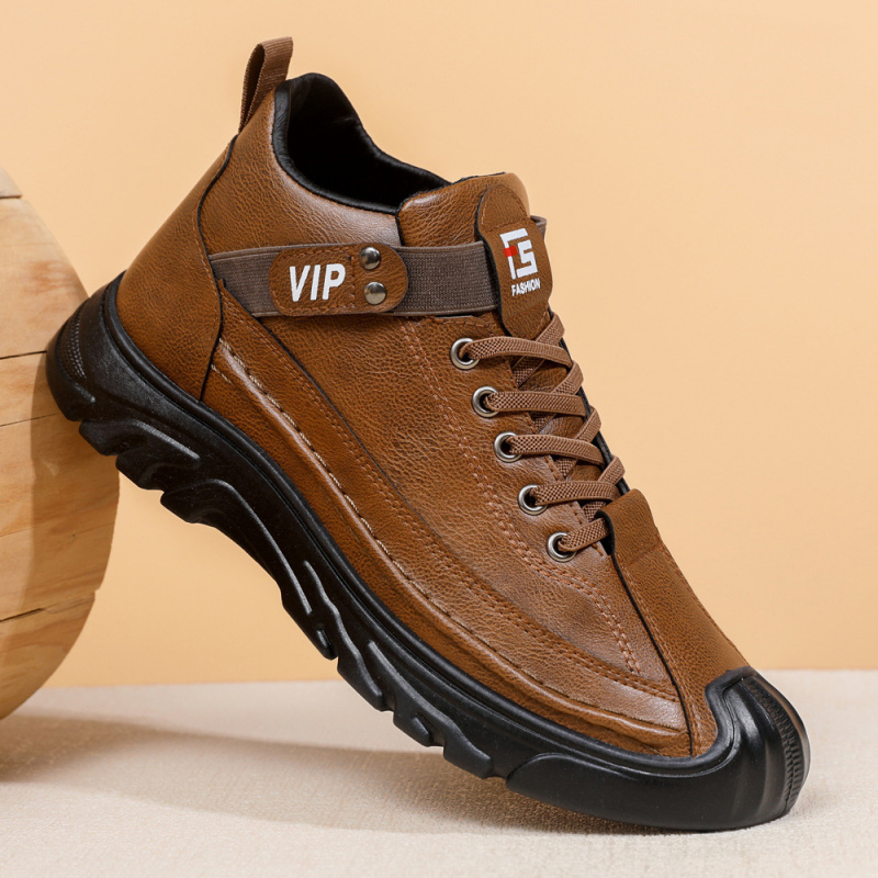 男鞋秋冬加绒马丁靴10