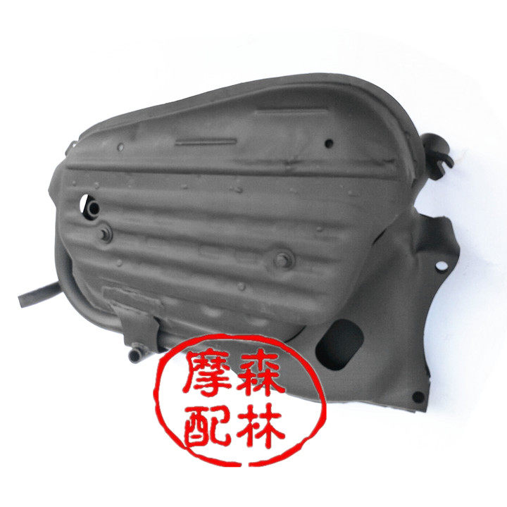 适用于风速春风水冷大沙CH125嘉陵力帆摩托车排气管消声器排气筒