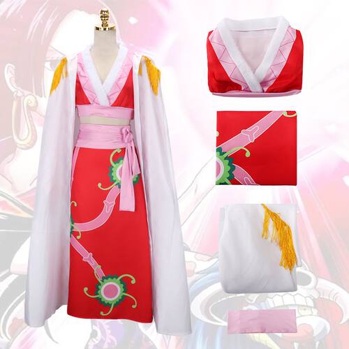 海贼王女帝cos服one piece波雅汉库克蛇姬cosplay和风全套