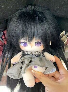 魔法少女小圆晓美焰homura20cm棉花娃娃网红玩偶情侣可爱生日礼物