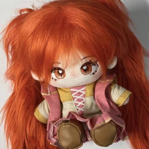 动漫星学院同人周边菲洛属性20cm坐姿棉花娃娃可爱玩偶公仔礼物