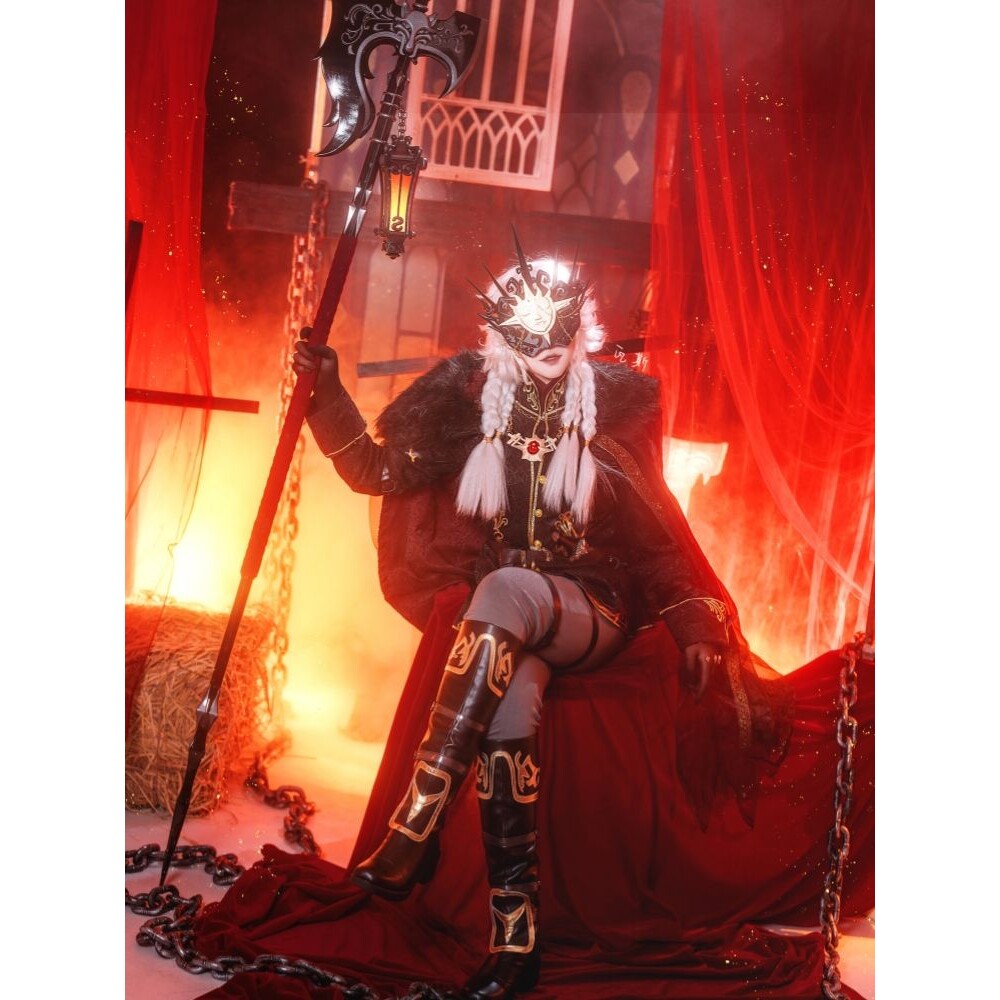 第五人格cos守夜人蚀日者cos服太阳金皮稀世时装游戏cosplay服装图片