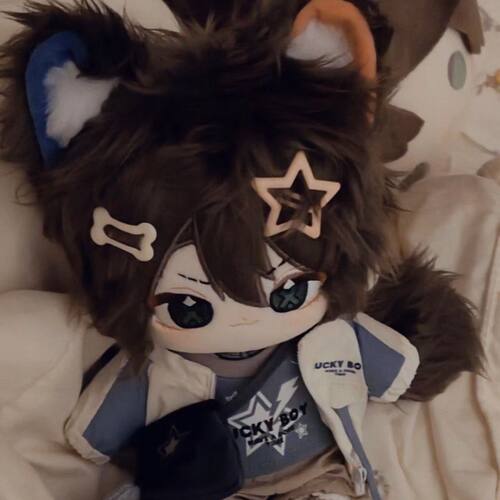 第五人格囚徒卢卡属性巴尔萨20cm周边可爱棉花娃娃玩偶送女生礼物 - 封面