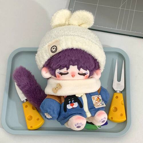 【限时开团】恋与深空祁煜娃娃20cm神祁小喵棉花娃娃可爱周边礼物