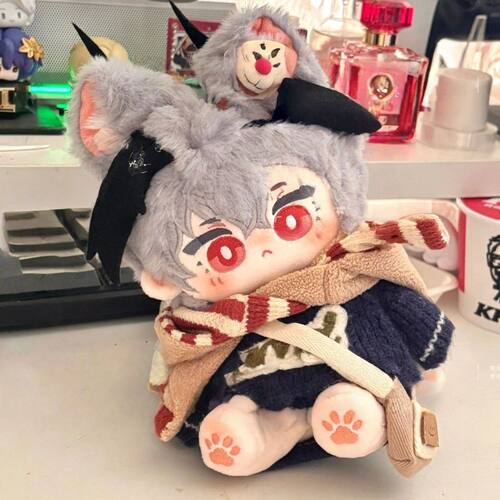 (新品)明日方舟逻各斯Logos属性20cm棉花娃娃二次元同人周边正版