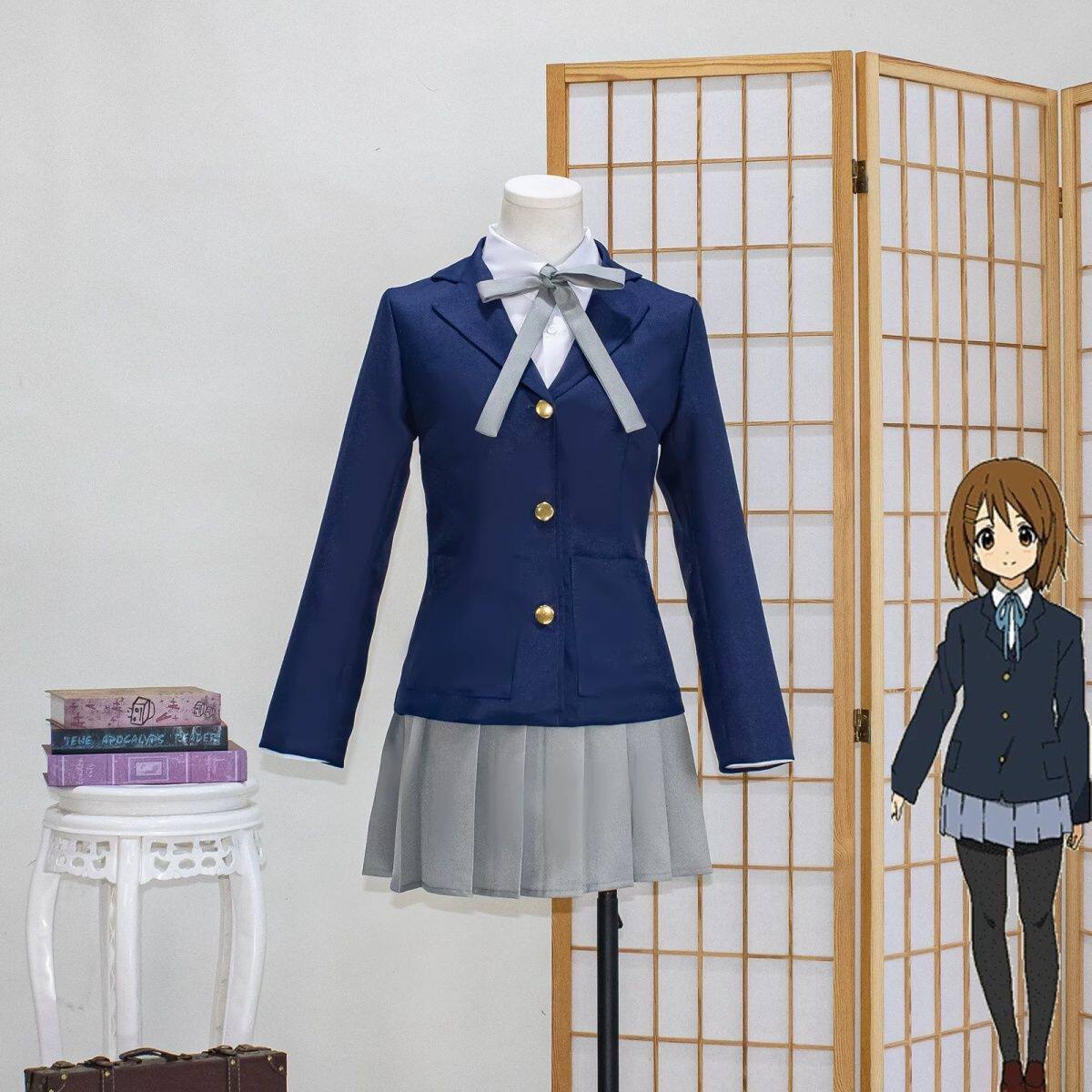 轻音少女cos中野梓平泽唯JK制服学院校服cosplay二次元动漫全套装