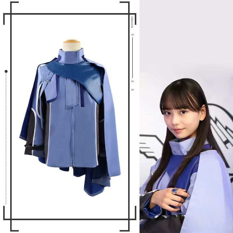 假面骑士同款衣服歌查德GOTCHA炼金学院cosplay女款披风服装图片