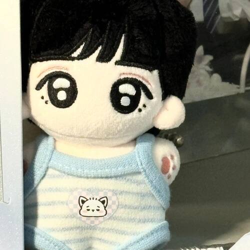 原创TF家族三代邓佳鑫10cm蛋卷心棉花娃娃可爱明星周边礼物玩偶