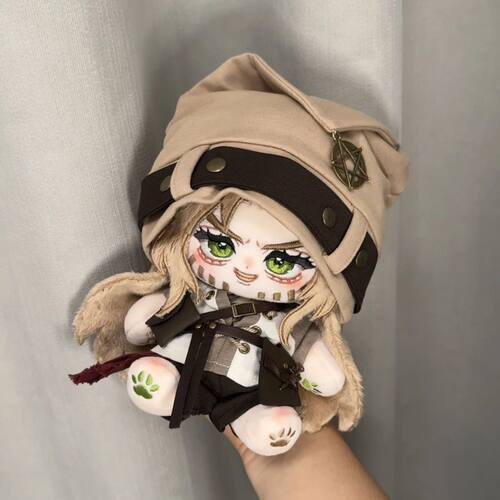 JOJO的奇妙冒险周边杰洛齐贝林属性20厘米棉花娃娃裸娃高颜值礼物