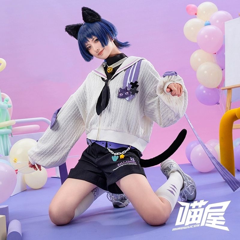 【4504人收藏】喵屋小铺原神cos服catch you 流浪者散兵cosplay日图片