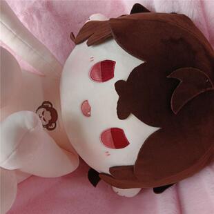 原创我在无限游戏里封神周边同人牧四诚属性40CM棉花娃娃公仔