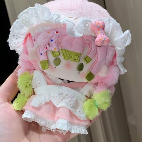 鬼灭之刃蜜璃属性10cm印花努努体棉花娃娃二次元同人周边礼物挂件