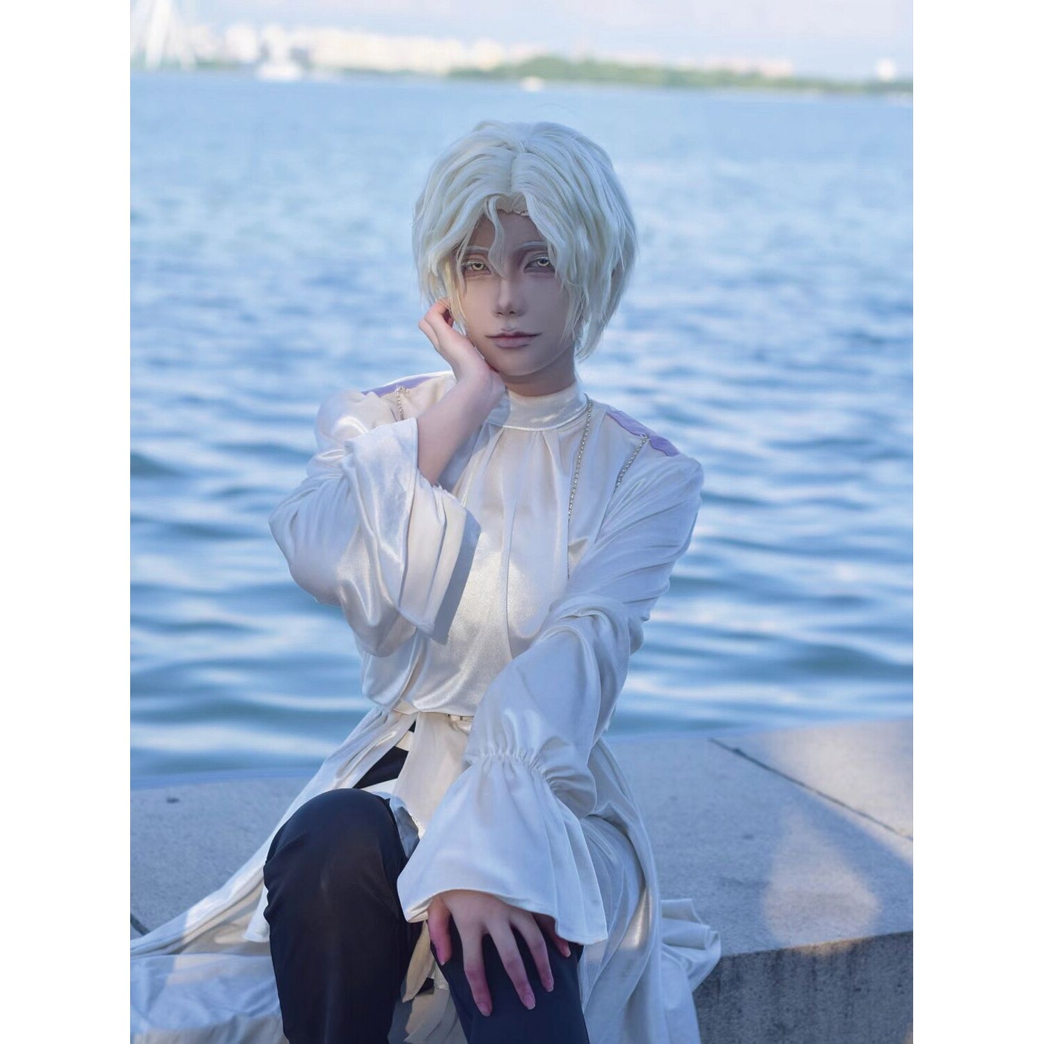 爆款异形舞台cosplay服装 Alien Stage卢卡cos服Luka男装侵占我心图片