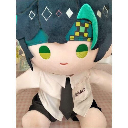 【1761人收藏】原创原神同人动漫周边基尼奇属性40cm棉花娃娃可爱