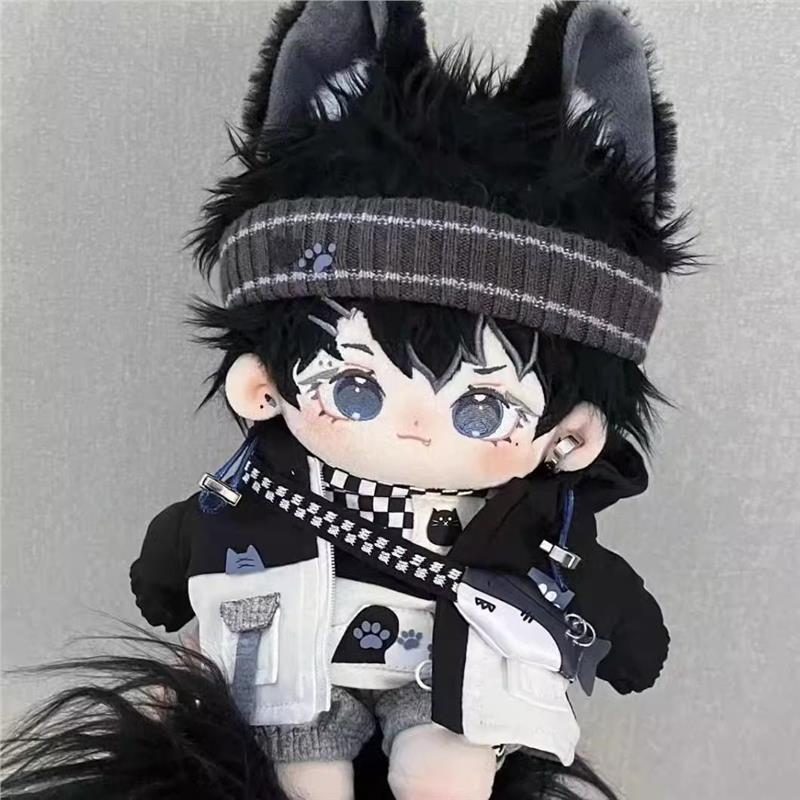 棉花娃衣服20cm男生公仔换
