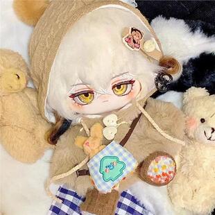 制作正版werwer兔毛手袋属性重返未来1棉花娃娃20cm玩偶女生礼物