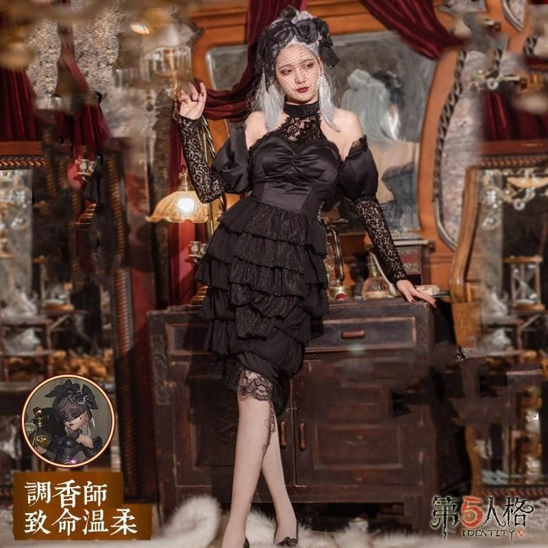 第五人格 动漫游戏cos服 致命温柔调香师cosplay服二次元礼服套装图片