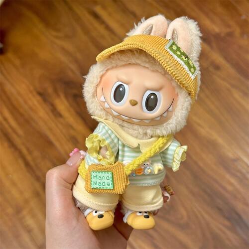 【4628人好评】娃衣娃衣坐坐马卡龙17cm15一二三衣服前方高能