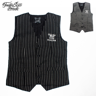 FunkyStyle街舞西海岸表演Popping比赛队服Locking条纹西装马甲