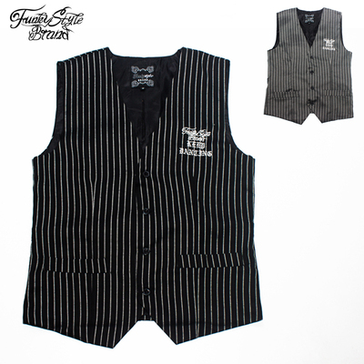 FunkyStyle表演比赛队服西装马甲