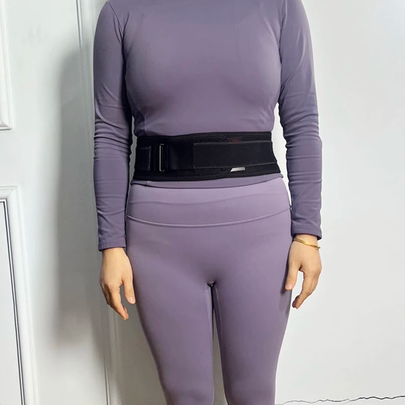 窄款腰托护腰带腰痛肋骨外翻矫正神器薄透气夏女男腰部支撑