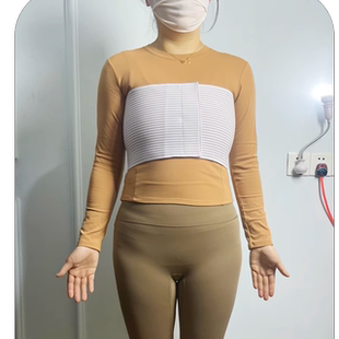 乳腺术后压力绷带胸部固定手术护胸带微创乳腺加压弹力压力带